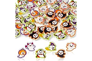 CJiangpo Mini Halloween Erasers 60 Pack: Affordable, Adorable, and Versatile Party Favors