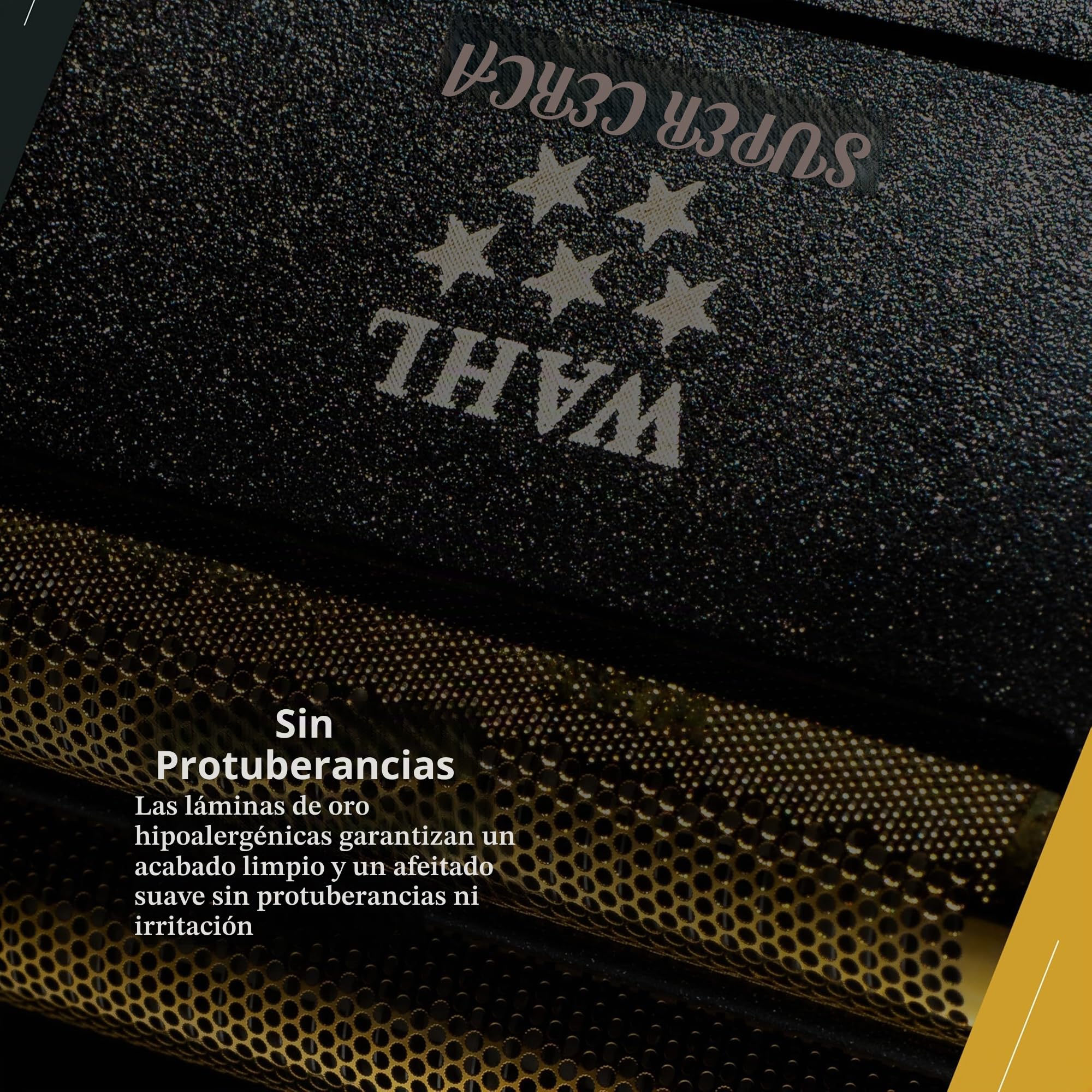 Wahl WA-7043 - Cuchilla de afeitar con lámina de oro hipoalergénico