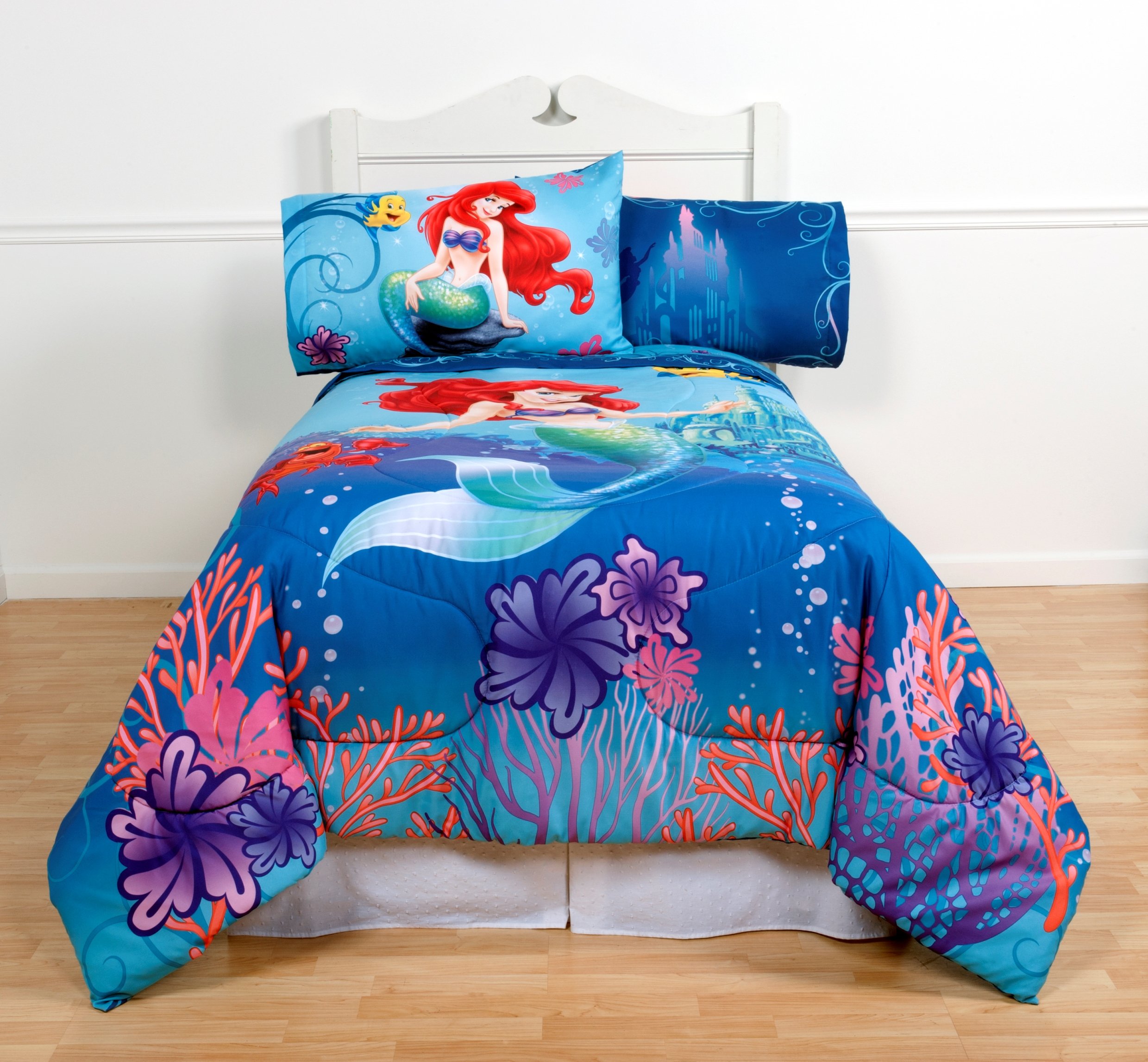 Little Mermaid Mermaid Comforter Set Twin Disneys The Little