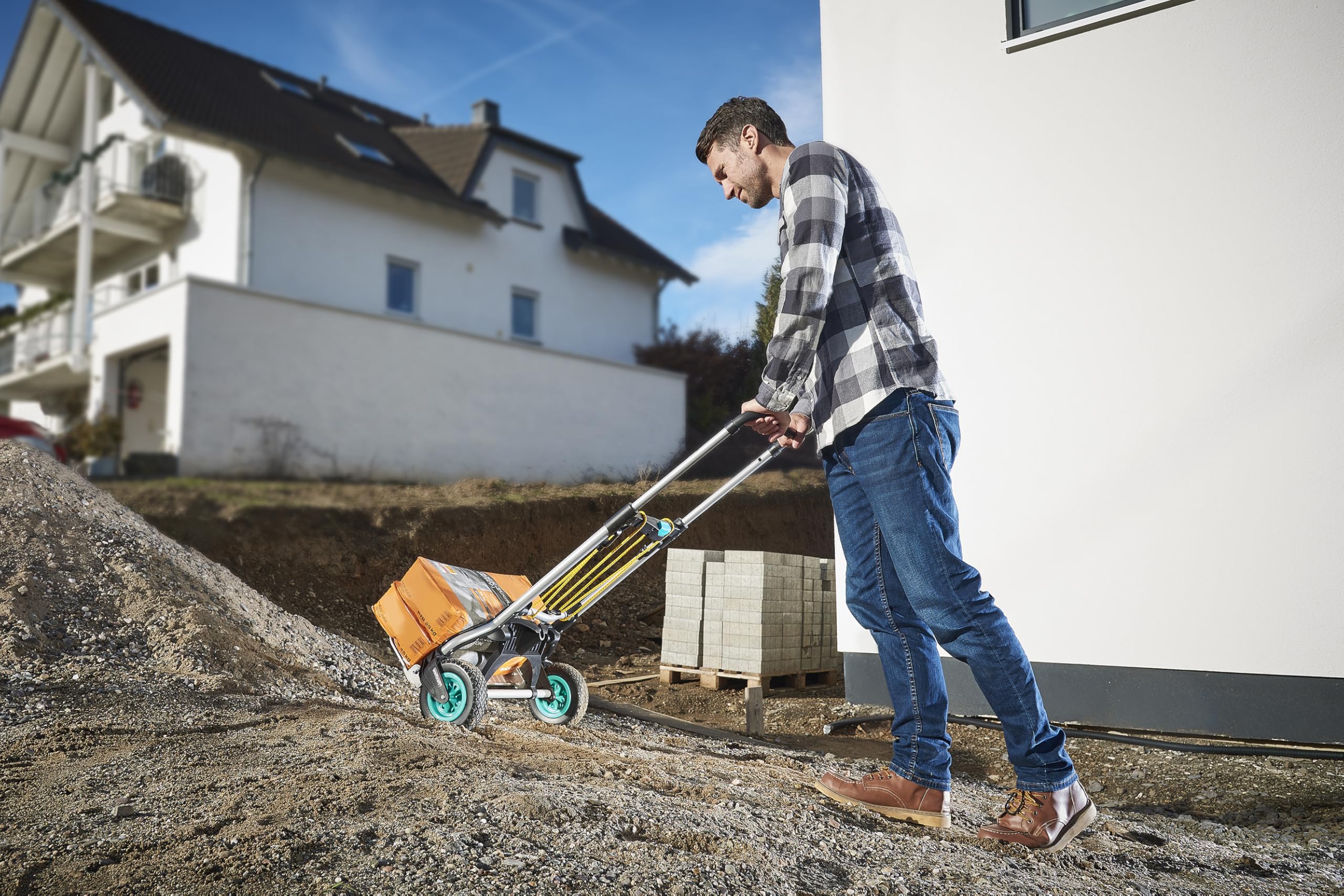 Wolfcraft TS 850 Offroad - Diable Pliable, Charge Max. 100 kg