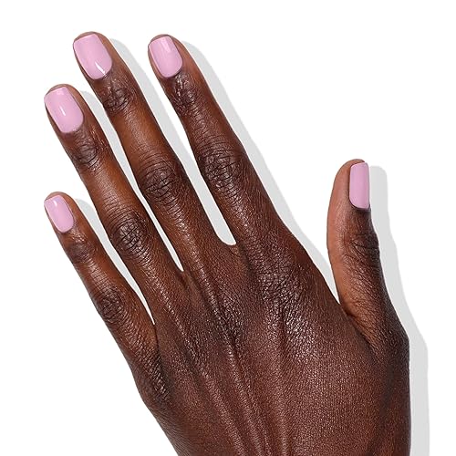 Miniatura 72 de LONDONTOWN Esmalte de uñas brillante rosa polvoriento, Bell Flower lakur, esmalte de uñas vegano resistente a las astillas, 0.40 onzas líquidas Té