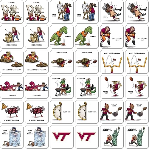 Vista 25 de YouTheFan Juego de memoria NCAA