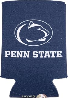 Desert Cactus Penn State Can Insulator The Pennsylvania State University PSU Nittany Lions Beverage Cooler 1 Pack Foam 12oz Can Holder Single Sided (Design A)