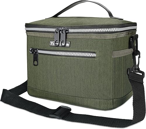 Miniatura 9 de Tirrinia - Lonchera térmica para hombres y mujeres, adultos y niños, reutilizable, con aislamiento, a prueba de fugas, para el trabajo, oficina