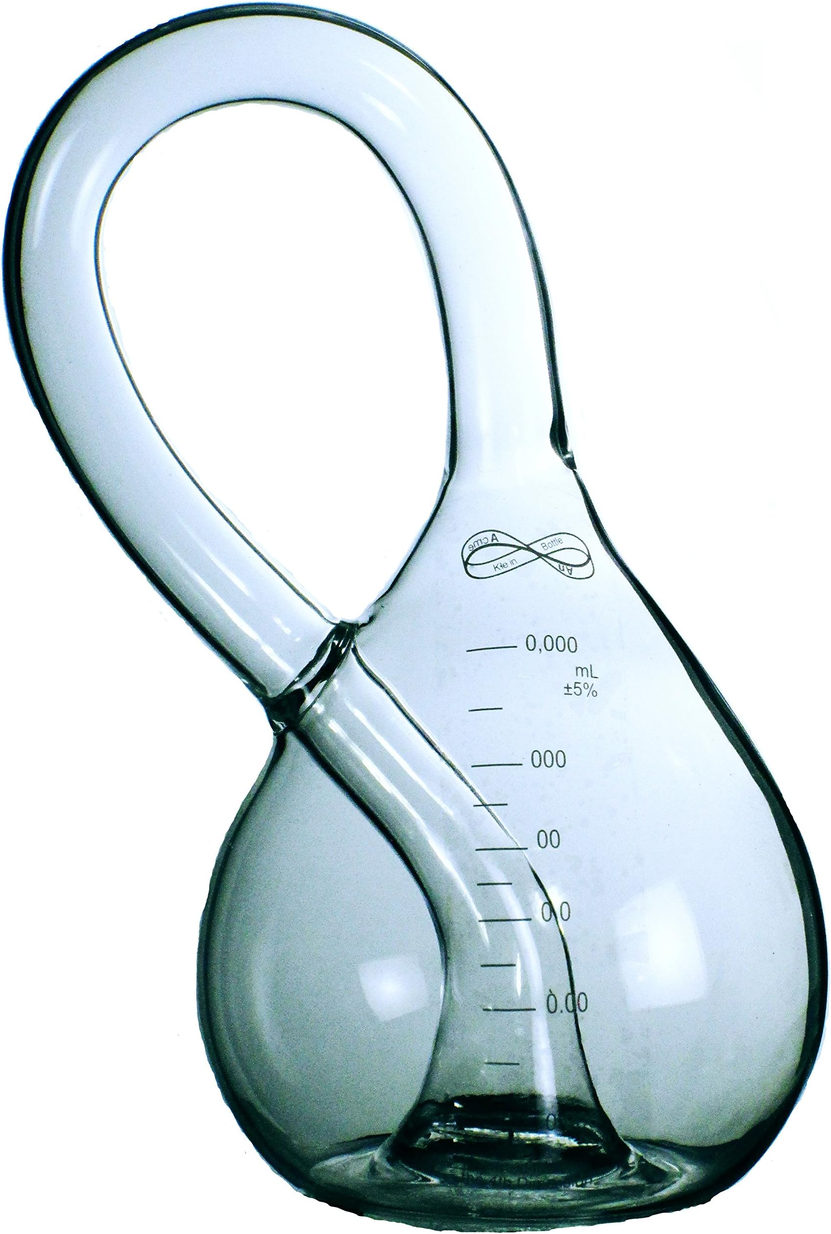 Handmade Glass Klein Bottle