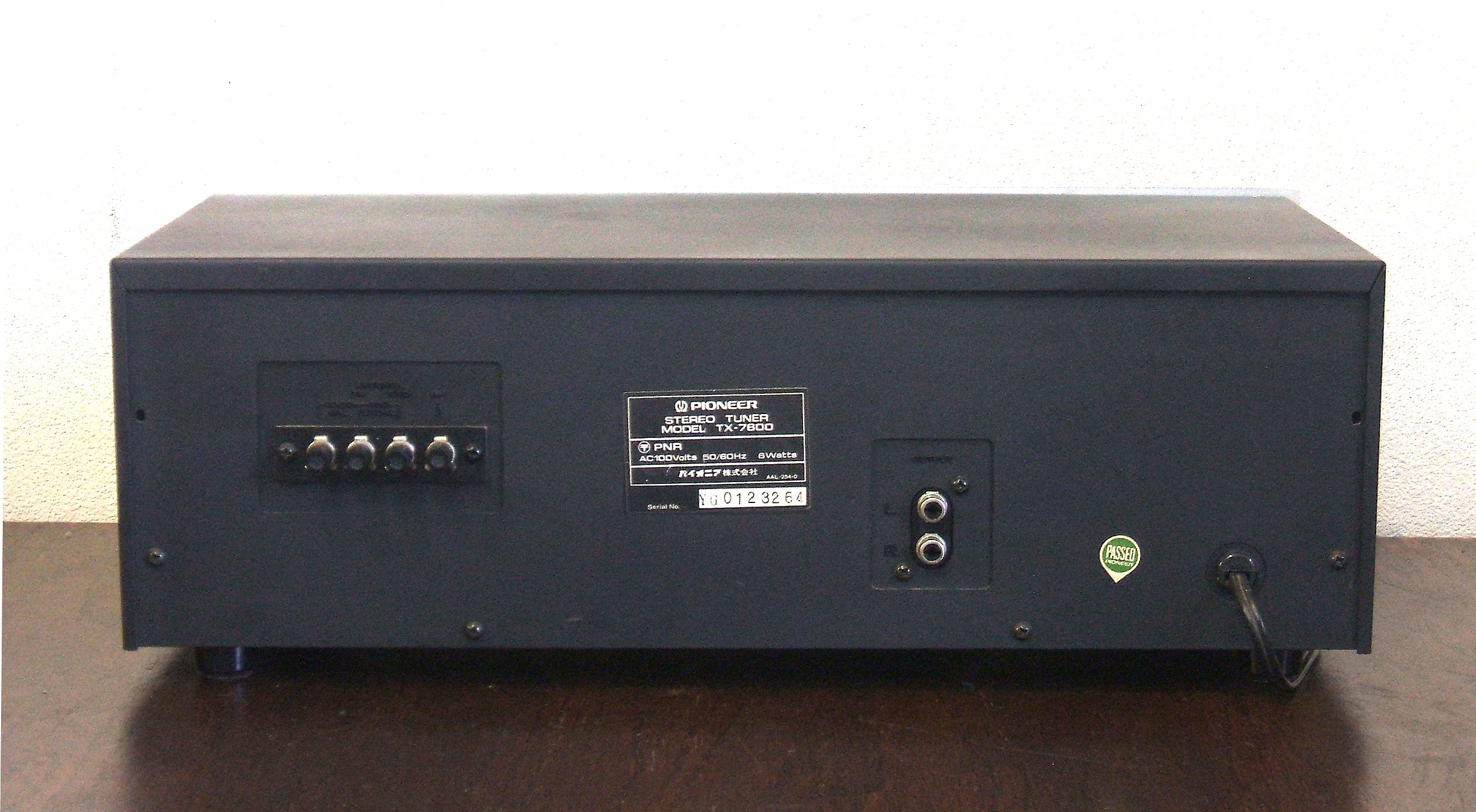 Amazon.co.jp: PIONEER TX-7600 AM/FM Stereo Tuner : Automotive