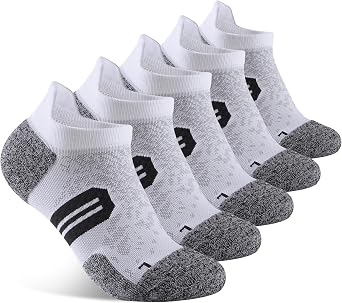 Trainer Socks for Men and Women Cotton Sports Socks for Men and Women Nonslip Ankle Athletic Socks Running Socks