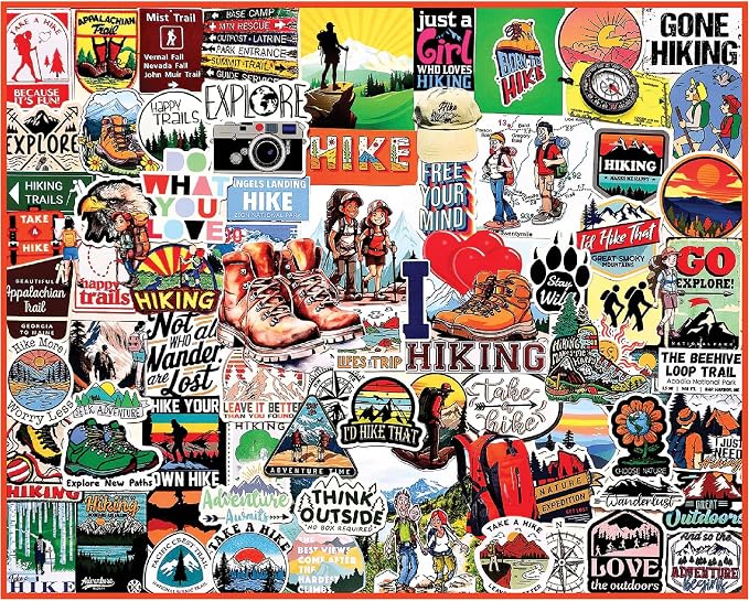 Puzzle de 1000 piezas White Mountain Nature Collage 24x30 in miniatura 4