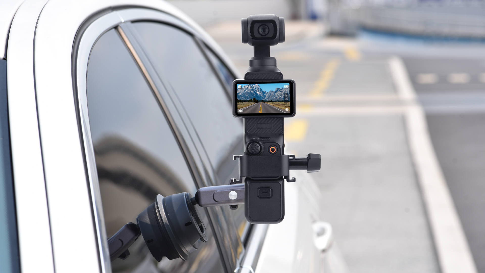 Ulanzi Sc-01 BRDRC Pocket 3 Suction Cup Mount Windshield Window Mount Kit With Extension Adapter For GoPro Max Mini Hero 12 11 10 9 8 7 6 5 Pocket 3 2 Insta360 X3 Osmo Pocket 3