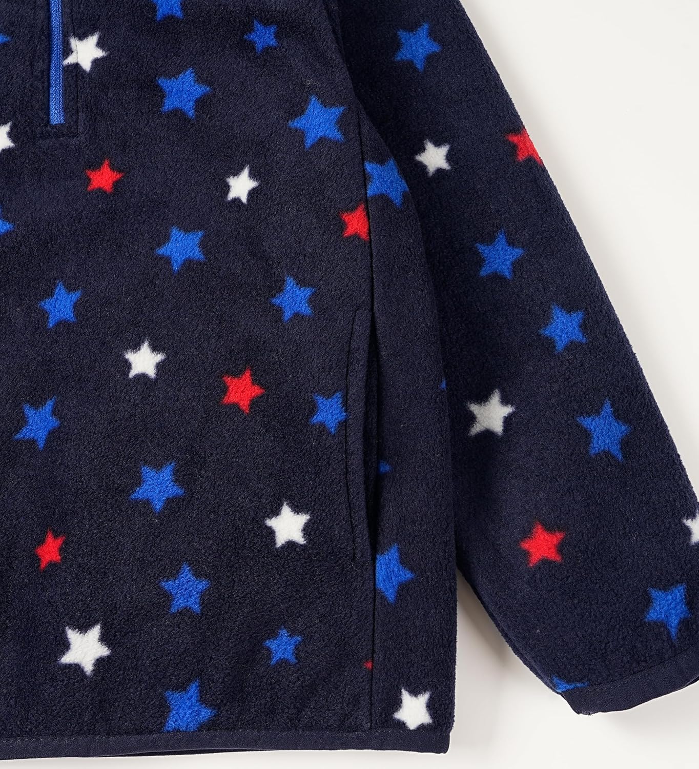 Toddler Boys Girls Fleece Quarter Zip Pullover Jacket Kids Lightweight Long Sleeve Outerwear 2-12 Years - Image 6