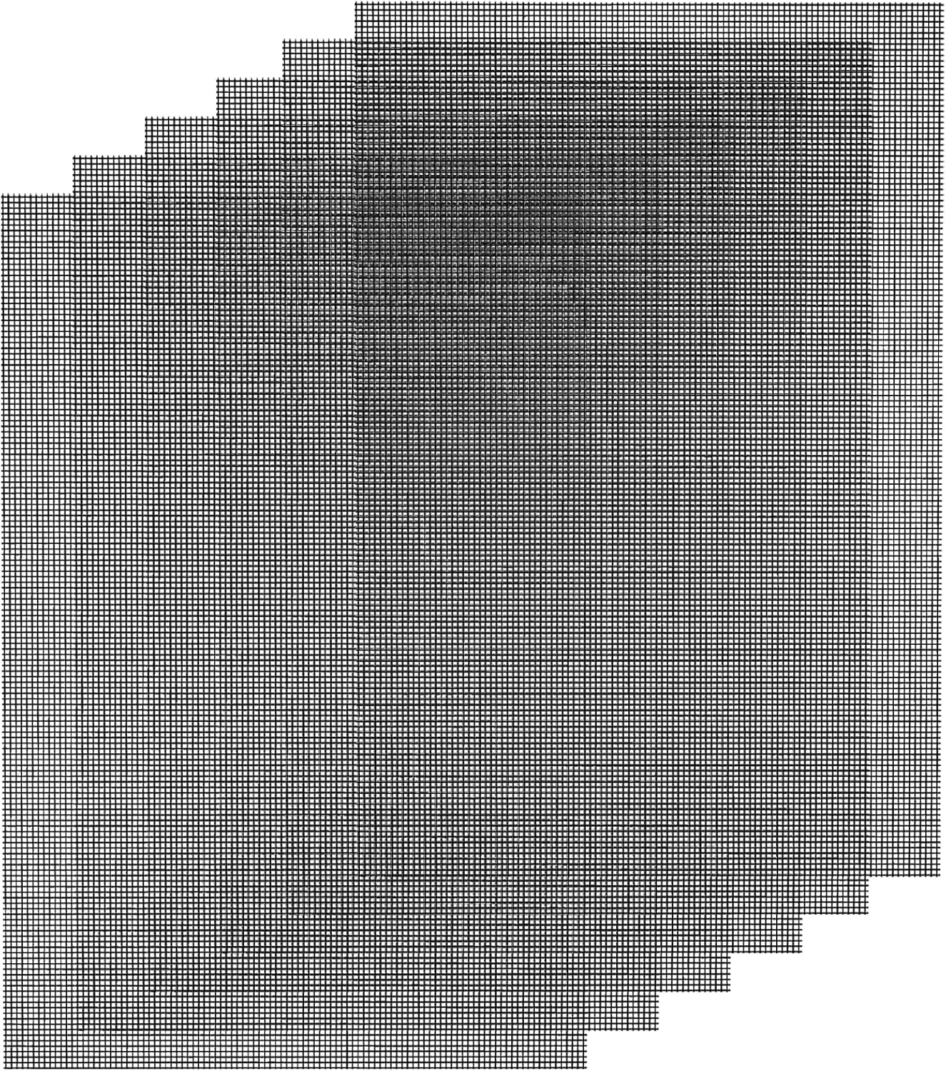 Tecreddy Flower Pot Hole Mesh Pad, 6PCS 11.8x7.8 inch