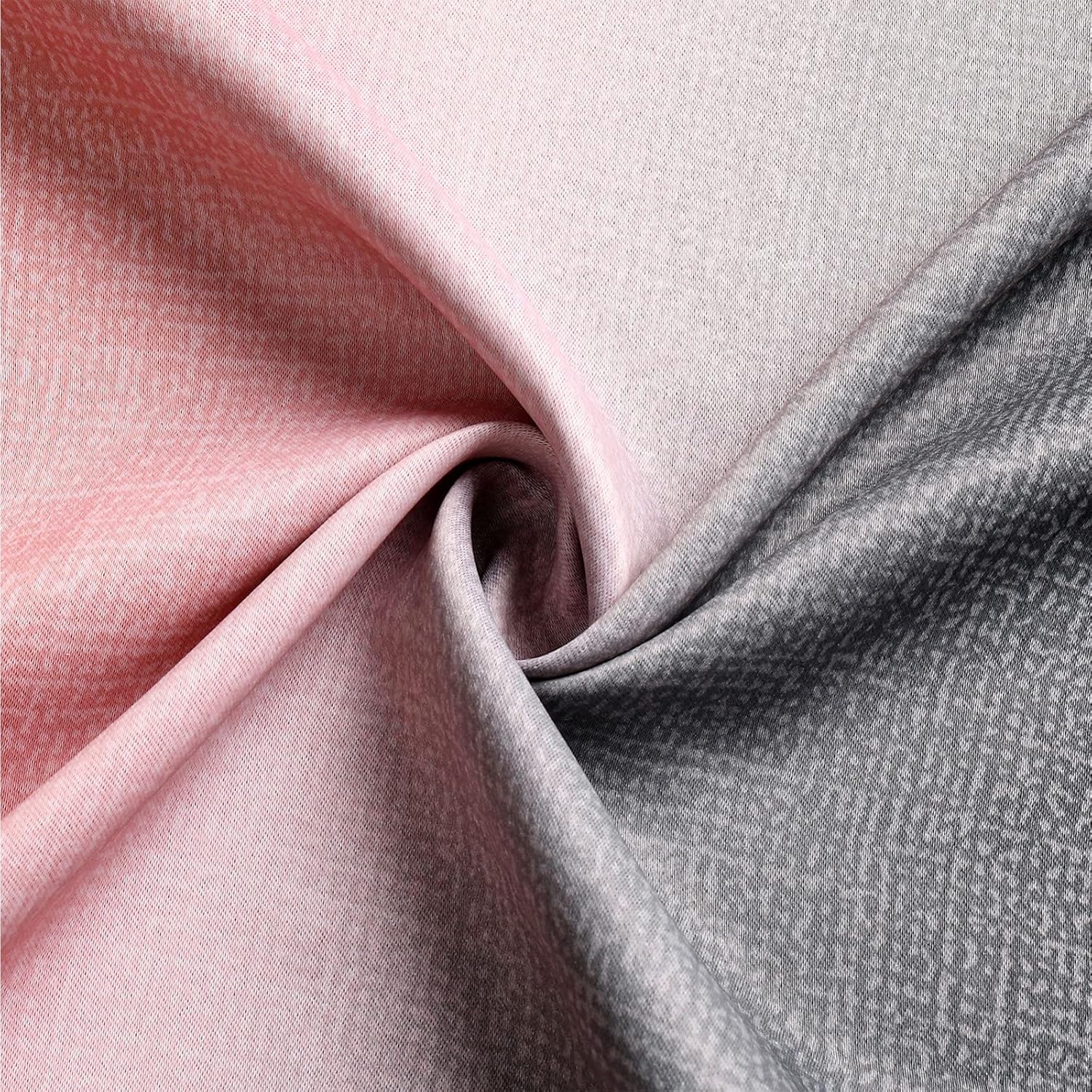 NYKJBD 2 Panels Stars Blackout Curtains for Kids Girls Bedroom Decor Colorful Double Layer Star Cut Out Stripe Rainbow Window Curtain,#B-W39''xH51''