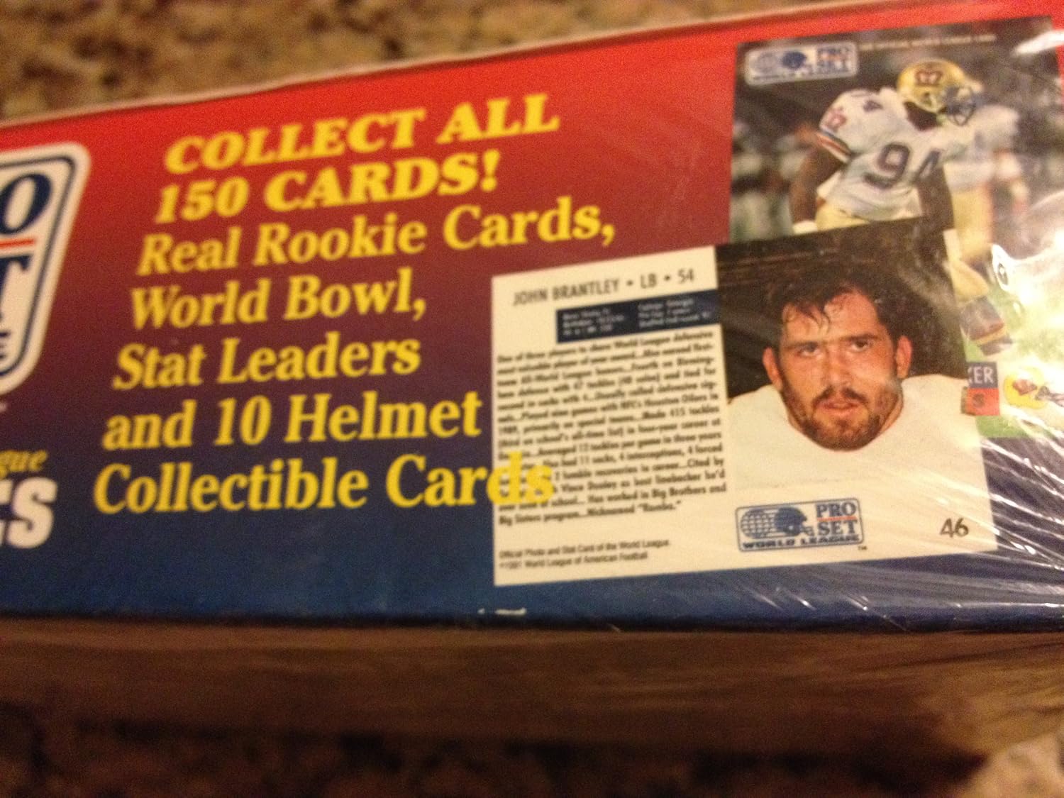 1991 Pro Set World League Football Factory Set