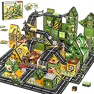 VigorFun Army Magnetic Tiles Building Toys Set for Kids Ages 3-5 4-8, STEM Military Magnetic Blocks with Army Men for Toddler, Educational Sensory Magnet Toys Gifts for Boys Girls Learning Classroom