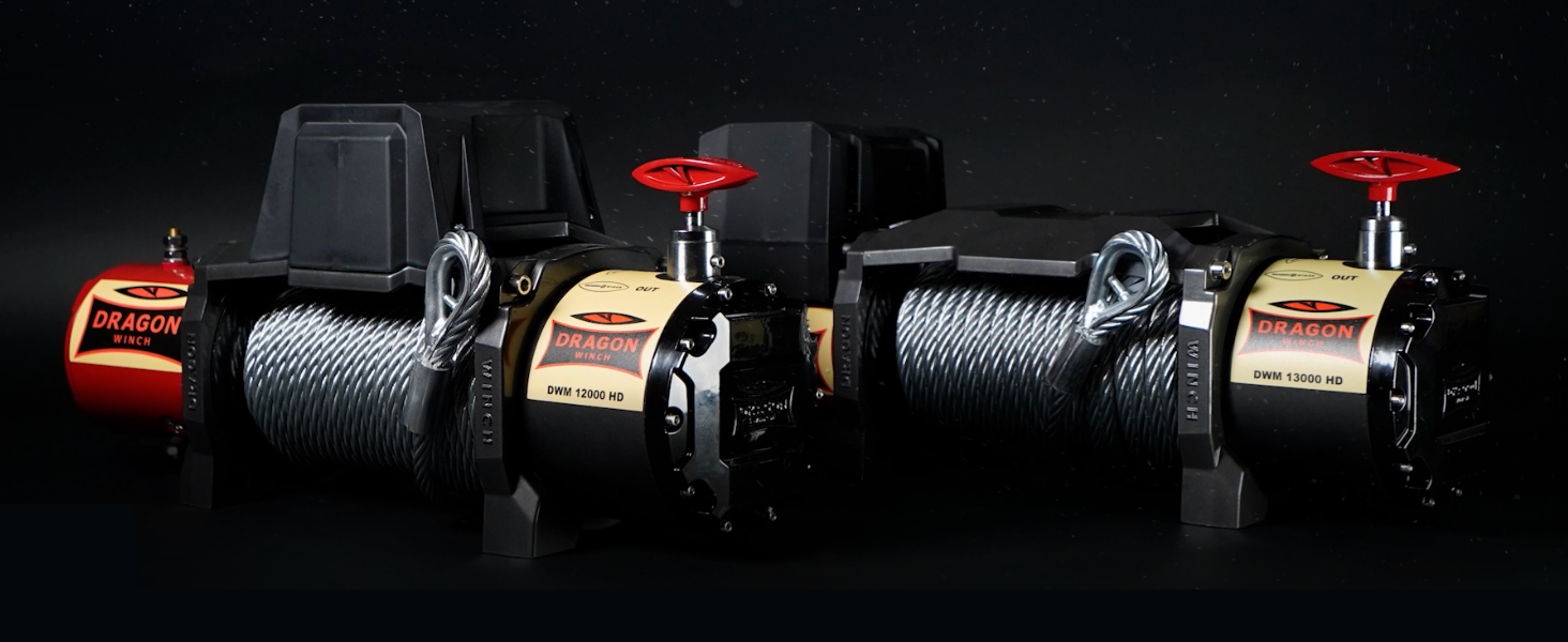 Verricello Elettrico Dragon Winch Maverick 24V - 13000 Lbs, Cavo Acciaio 20m, Telecomando, Impermeabile IP67 - Foto 8