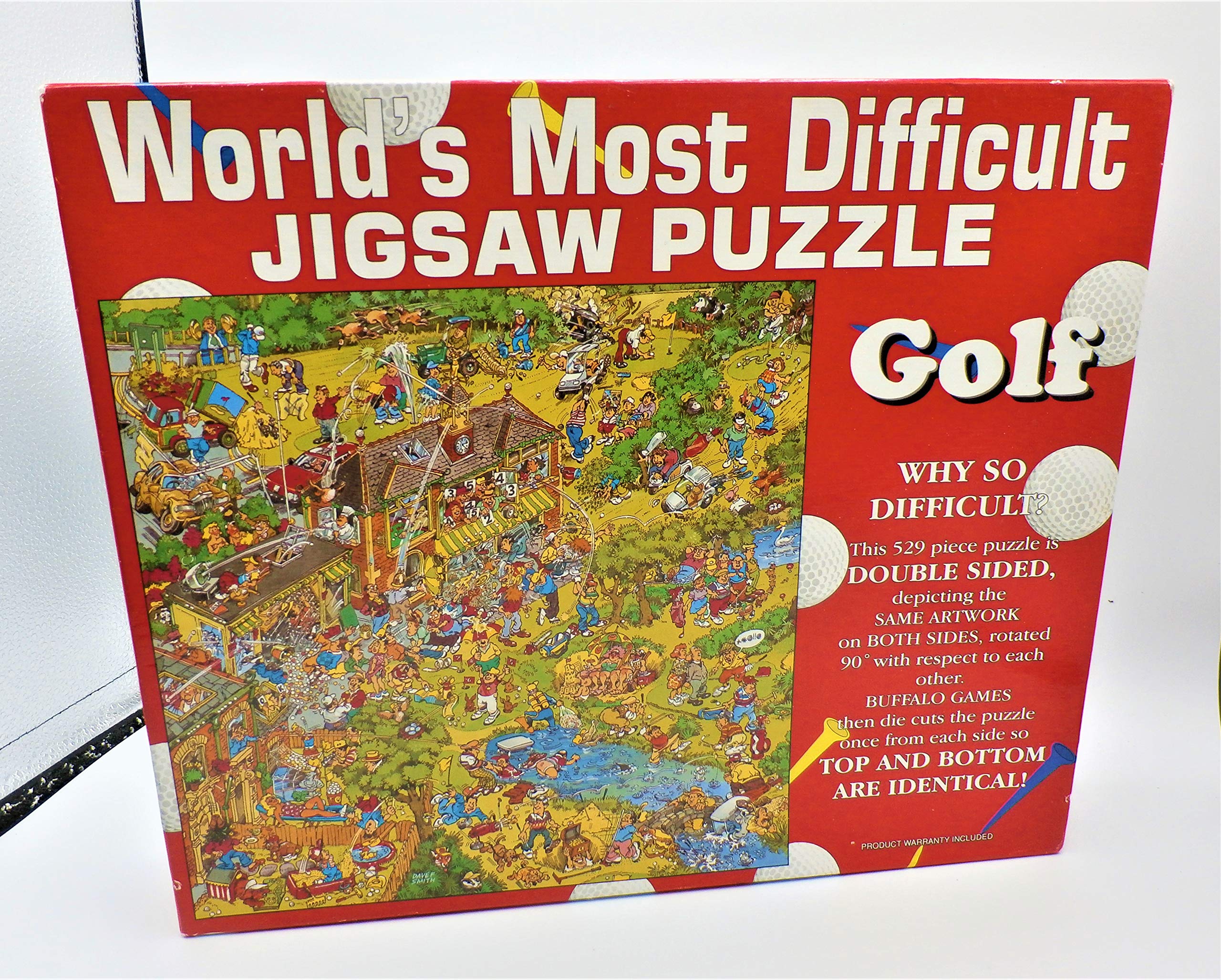 Amazon.com: World's Most Difficult Jigsaw Puzzle Golf Edition