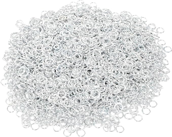 Chainmail Ring Chain Maille Jump Ring Open Aluminum