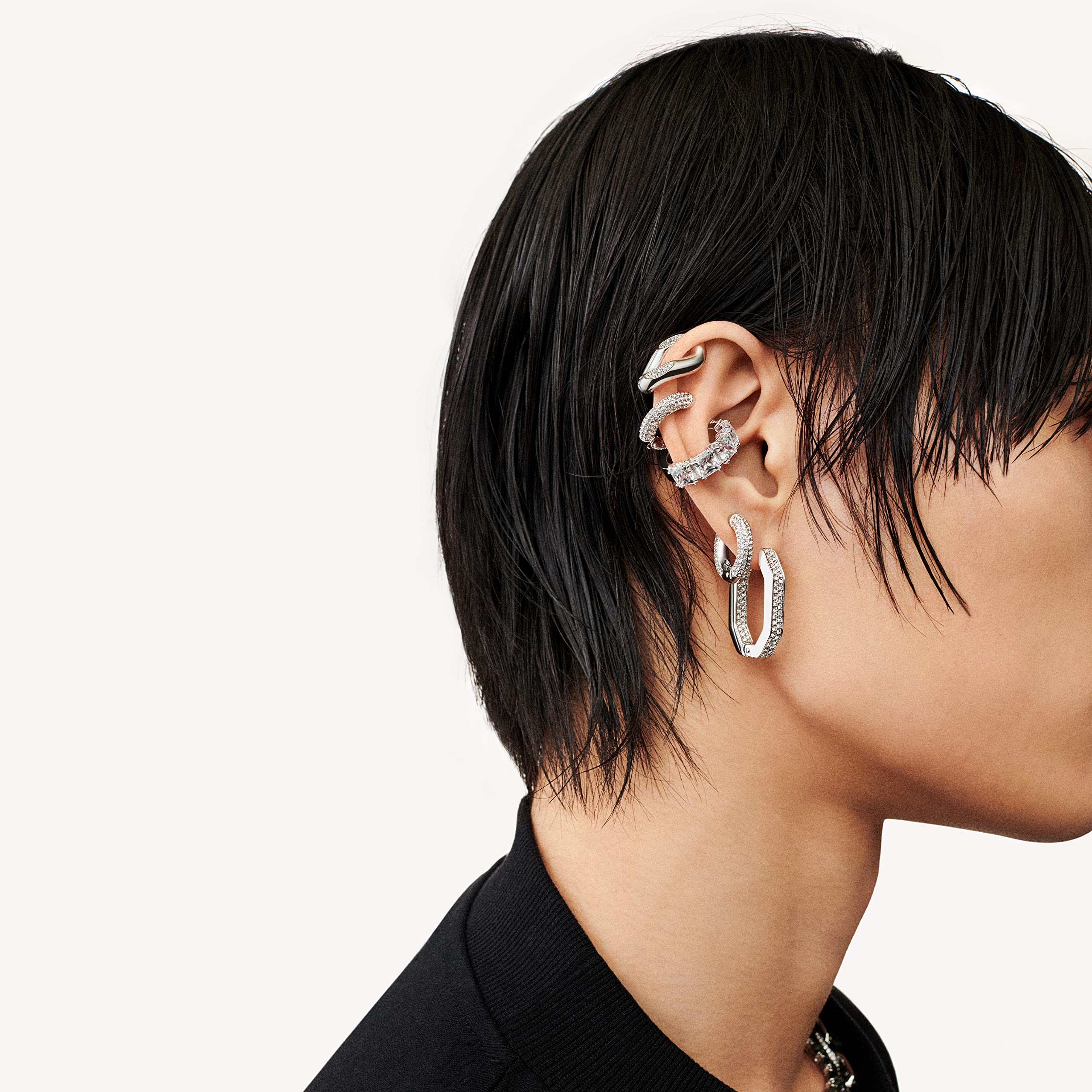 Swarovski Dextera Collezione Orecchini a cerchio