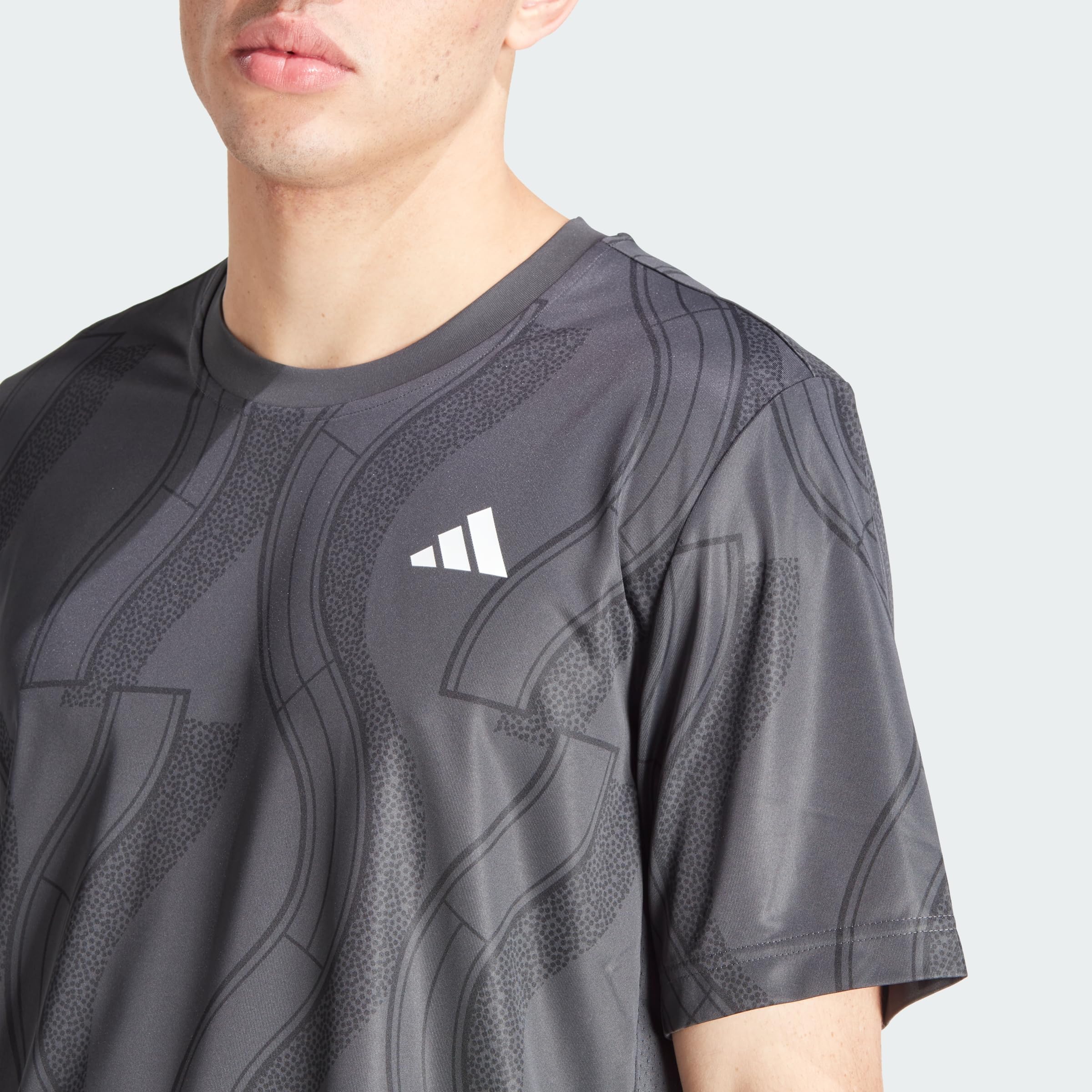 adidas Męska koszulka tenisowa Club (krótki rękaw) (1 szt.)