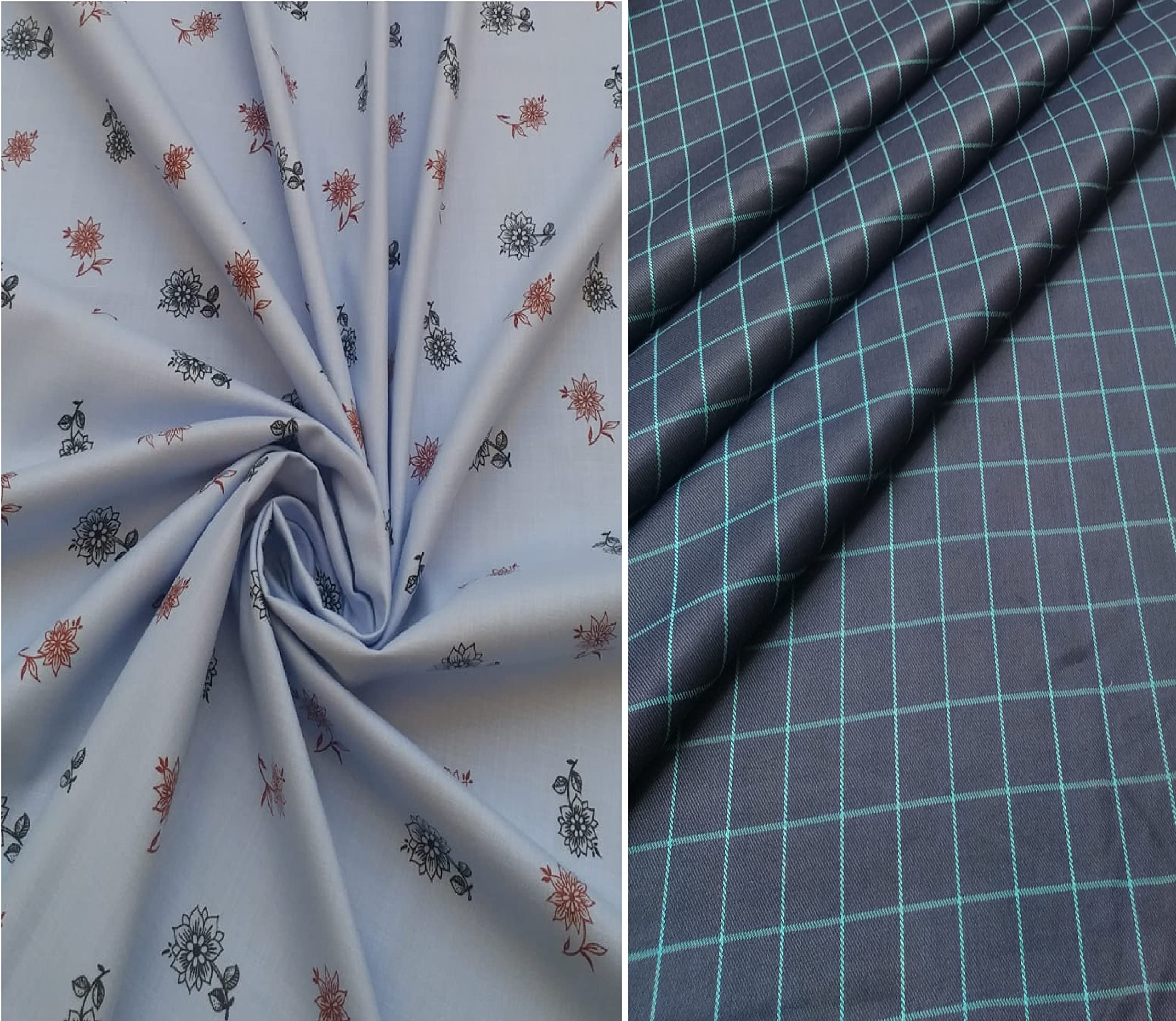 Pri & Su CottLinns Combo of Cotton Floral Shirt 500054 & Trouser 900103-picture-43