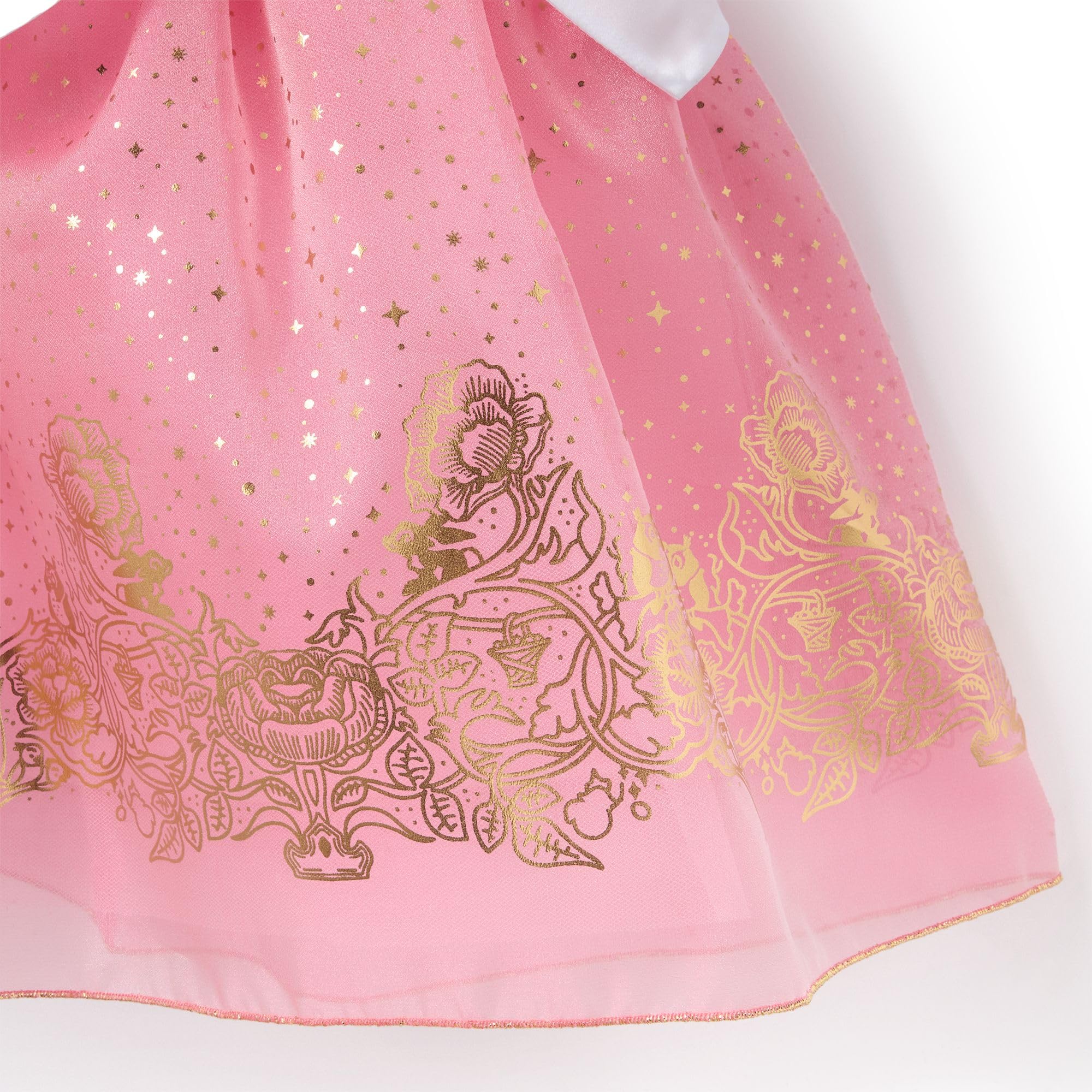 Disney Store Official, La Bella Durmiente, Aurora, Disfraz Infantil, Vestido de Princesa Rosa para Fiestas, Juego y Halloween, 7-8 años