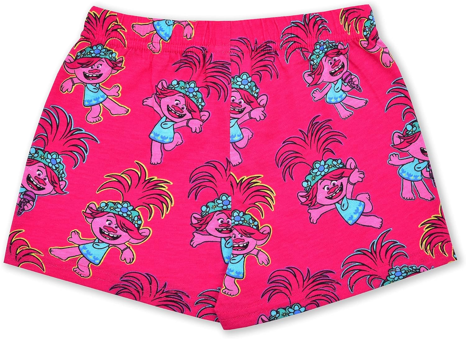 DreamWorks Universal Trolls Poppy Girls 2 Piece T-Shirt and Short Set for Toddlers and Big Kids - Image 5