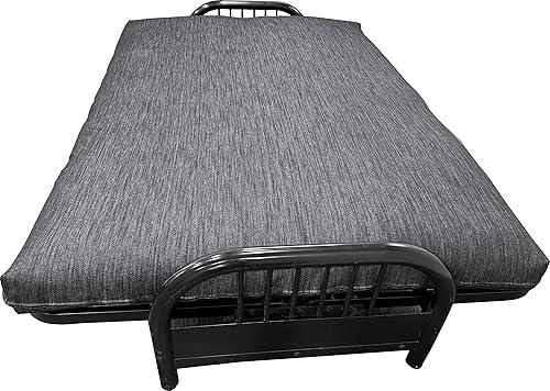 Miniatura 6 de D&D Futon Furniture Real Jean - Fundas de colchón de futón de mezclilla, protector de colchón, fundas de cama (mezclilla oscura, matrimonial, 6 x 54