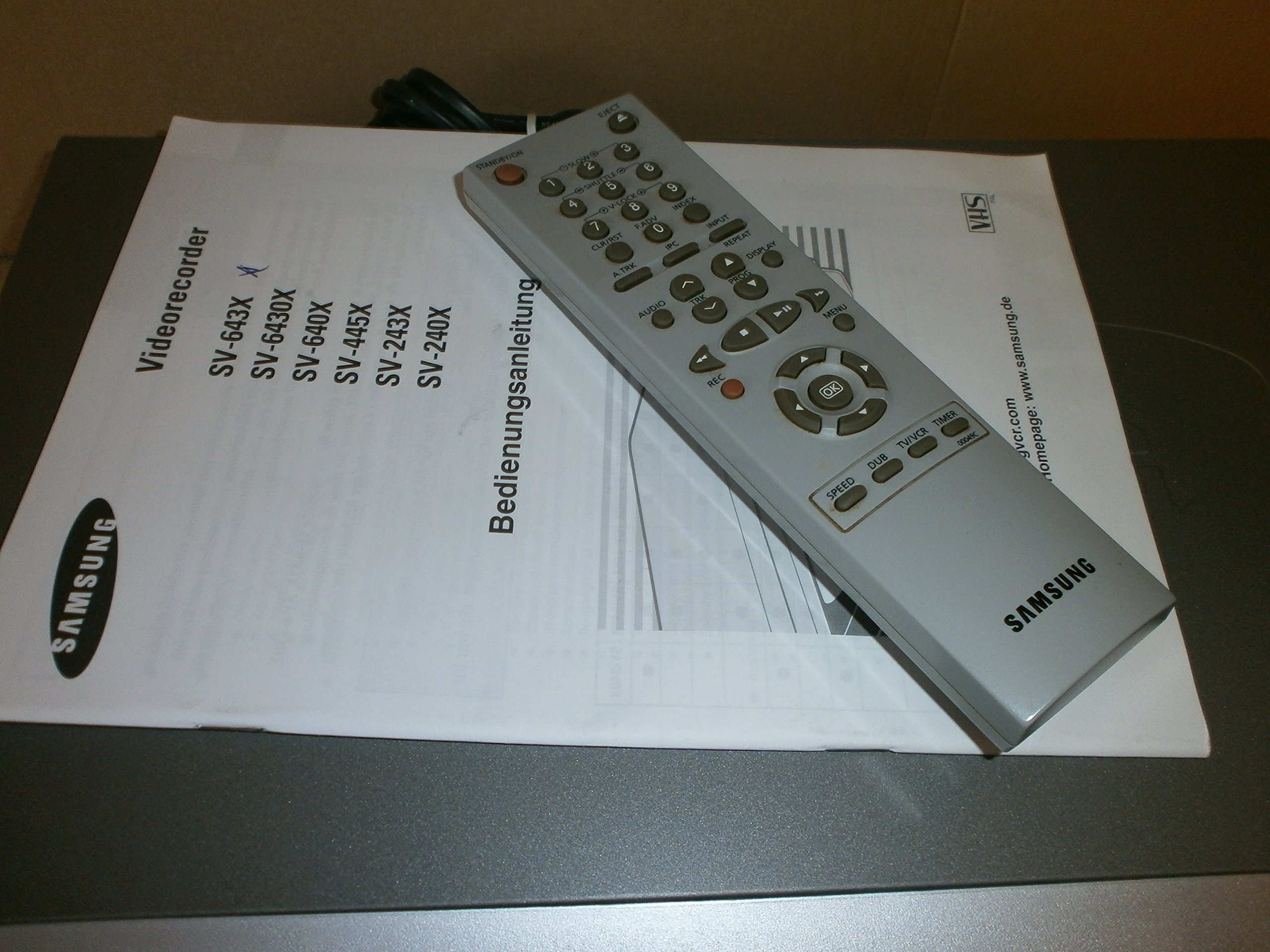 Samsung SV 643 x 4 VHS Videoaufnahme