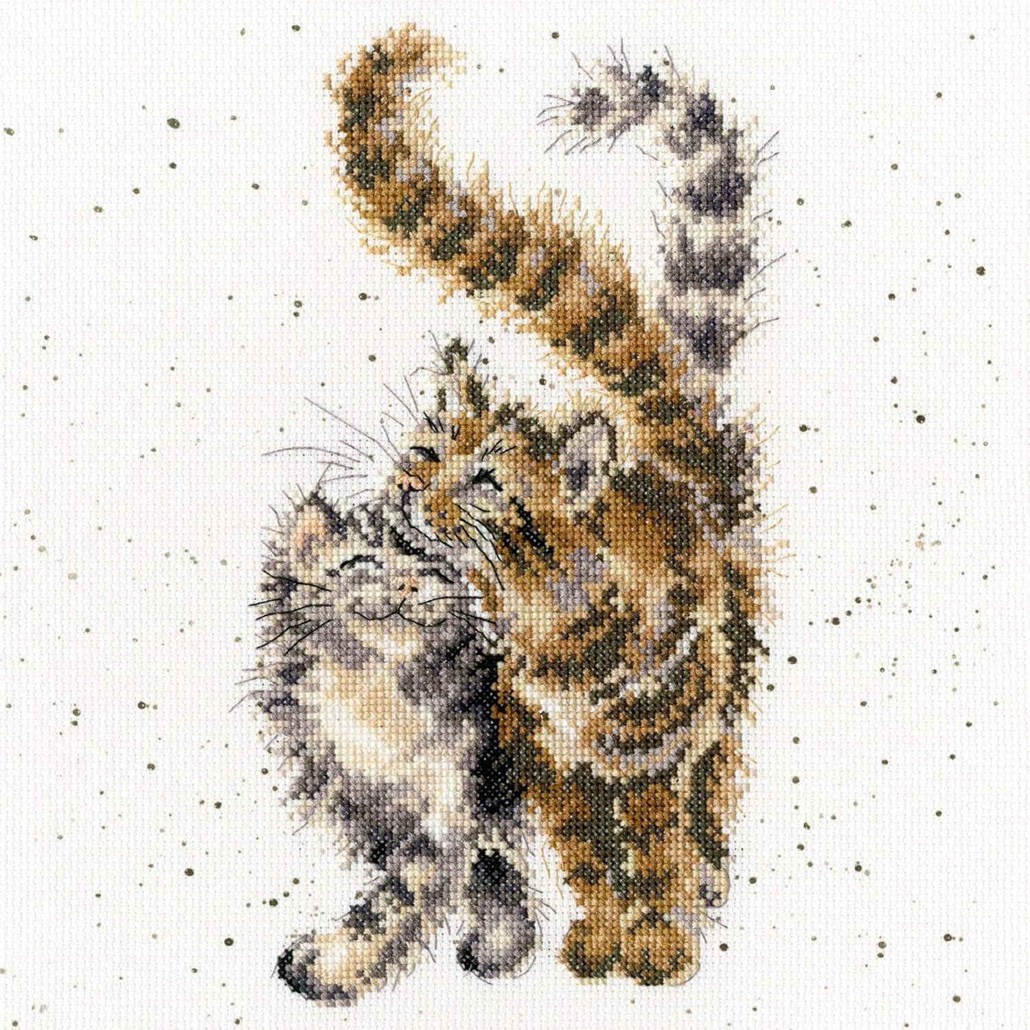 Cross Stitch Feline Kit by Bothy Threads