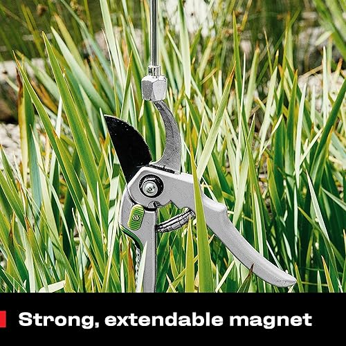 Vista 25 de NoCry Premium Agarrador flexible de 36”, herramienta magnética de recolección con fuerza de tracción de 16 lb y espejo telescópico para inspección