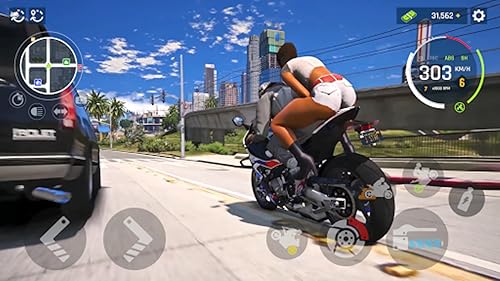 Driving Motor Racing Simulator