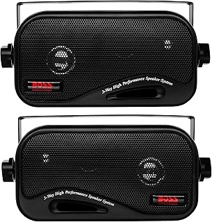 BOSS Audio Systems AVA6200 Enclosed Speaker System - 3-Way, 200 Watts Max Power Per Pair