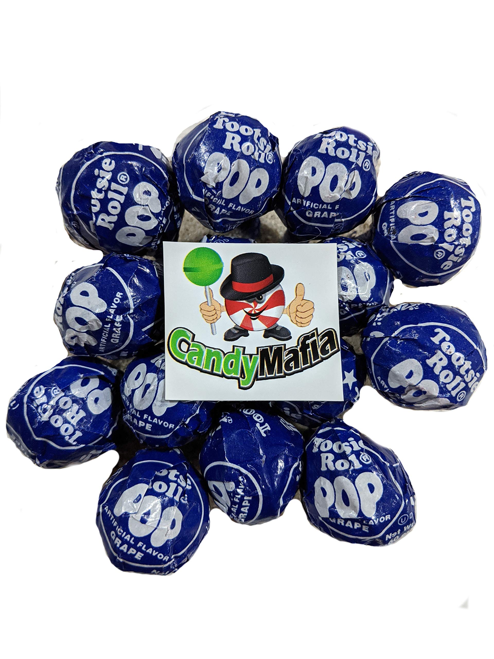 Tootsie Pop Grape Tootsie Pops 30 Count + Magnet