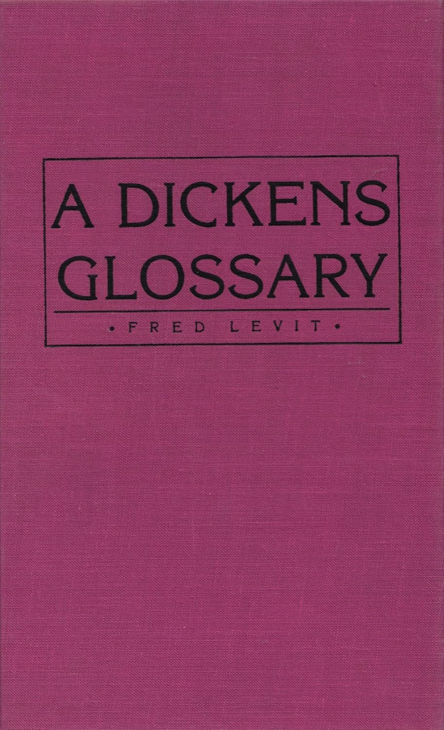 Amazon | A Dickens Glossary (Garland Reference Library of the ...