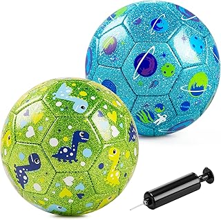 ZOOJOY Cartoon Soccer Balls 2 Pack