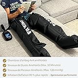 FIT KING Leg Massager, Recovery Boots Leg Massagers for Pain and Circulation Relaxing Foot Calf & Thigh Compression Massage Machine Enhance Sports Performance (Medium) - 3
