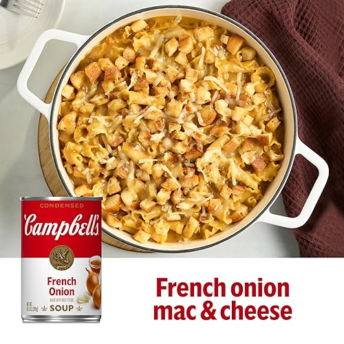 Miniatura 11 de Campbell's Cream of Onion - Sopa condensada de crema de cebolla, lata de 10.5 onzas (paquete de 12 unidades)