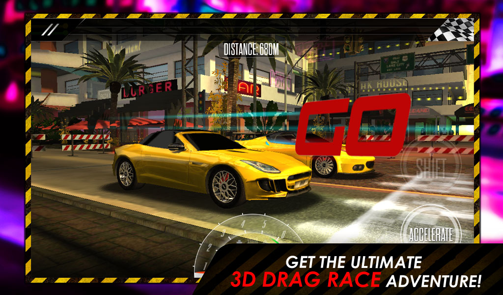 Rush Racing Drag Racing Aplicación Drag Race: RUSH en Amazon Appstore