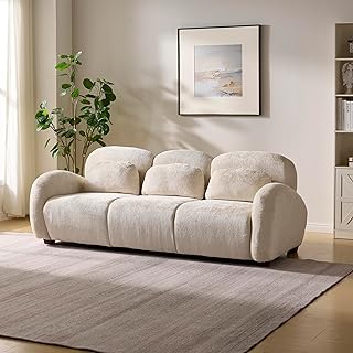 Christopher Knight Home Perla Modern Fabric Upholstered 3 Seater Sofa Co...