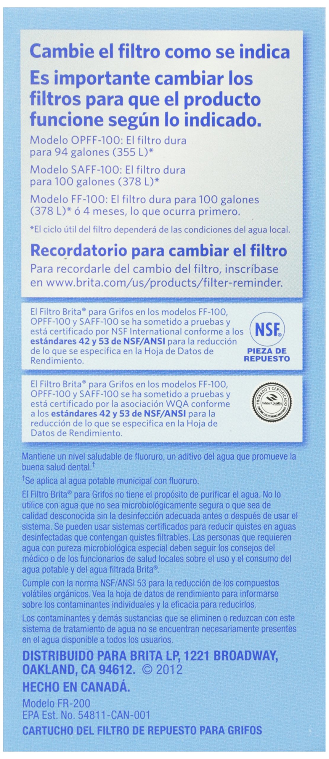 Brita Ultra Faucet Filter