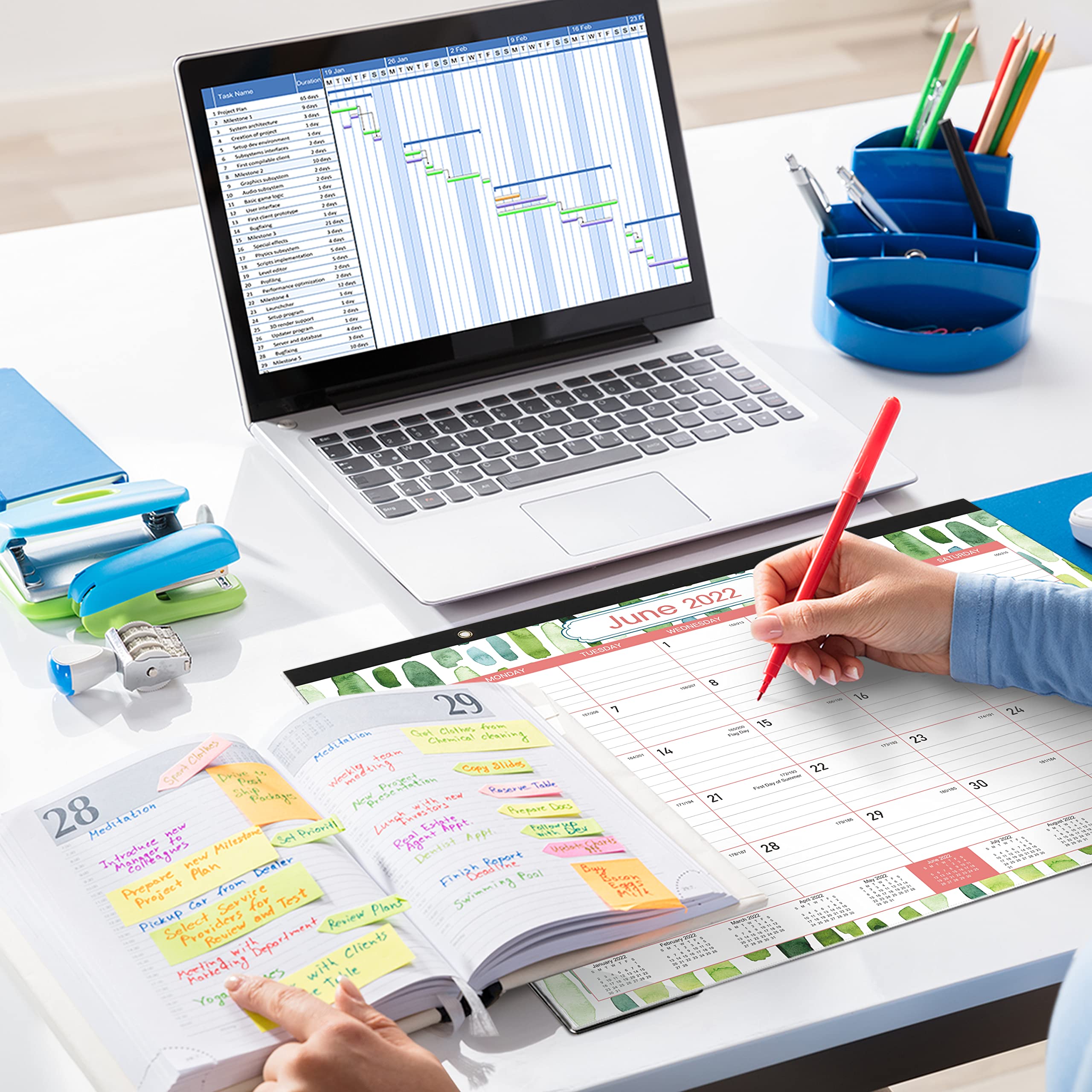 2022 Desk Calendar Desk Calendar 2022, Large Monthly Page Desk