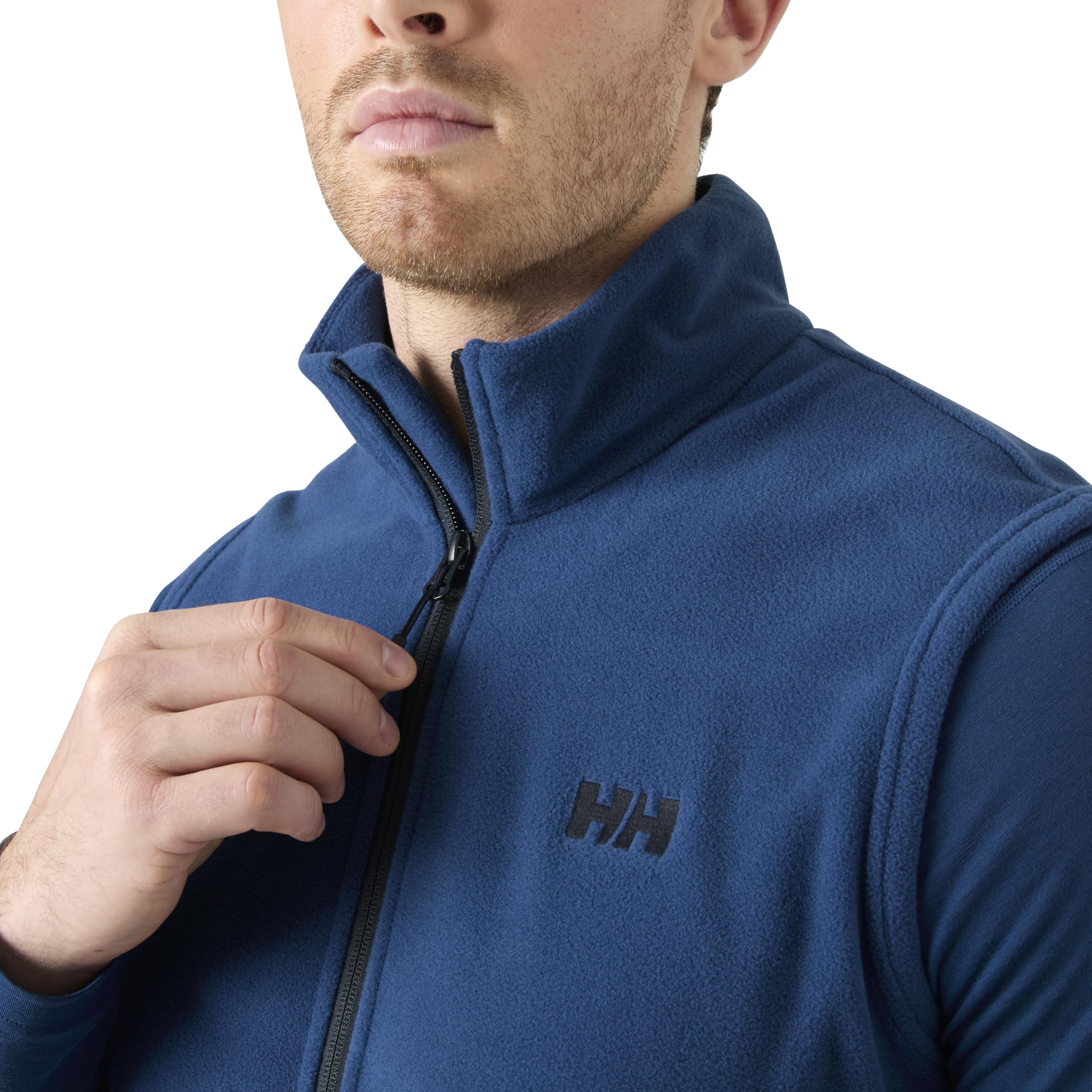 Helly Hansen Men's Daybreaker Fleece Vest, Dark Blue, 2XL