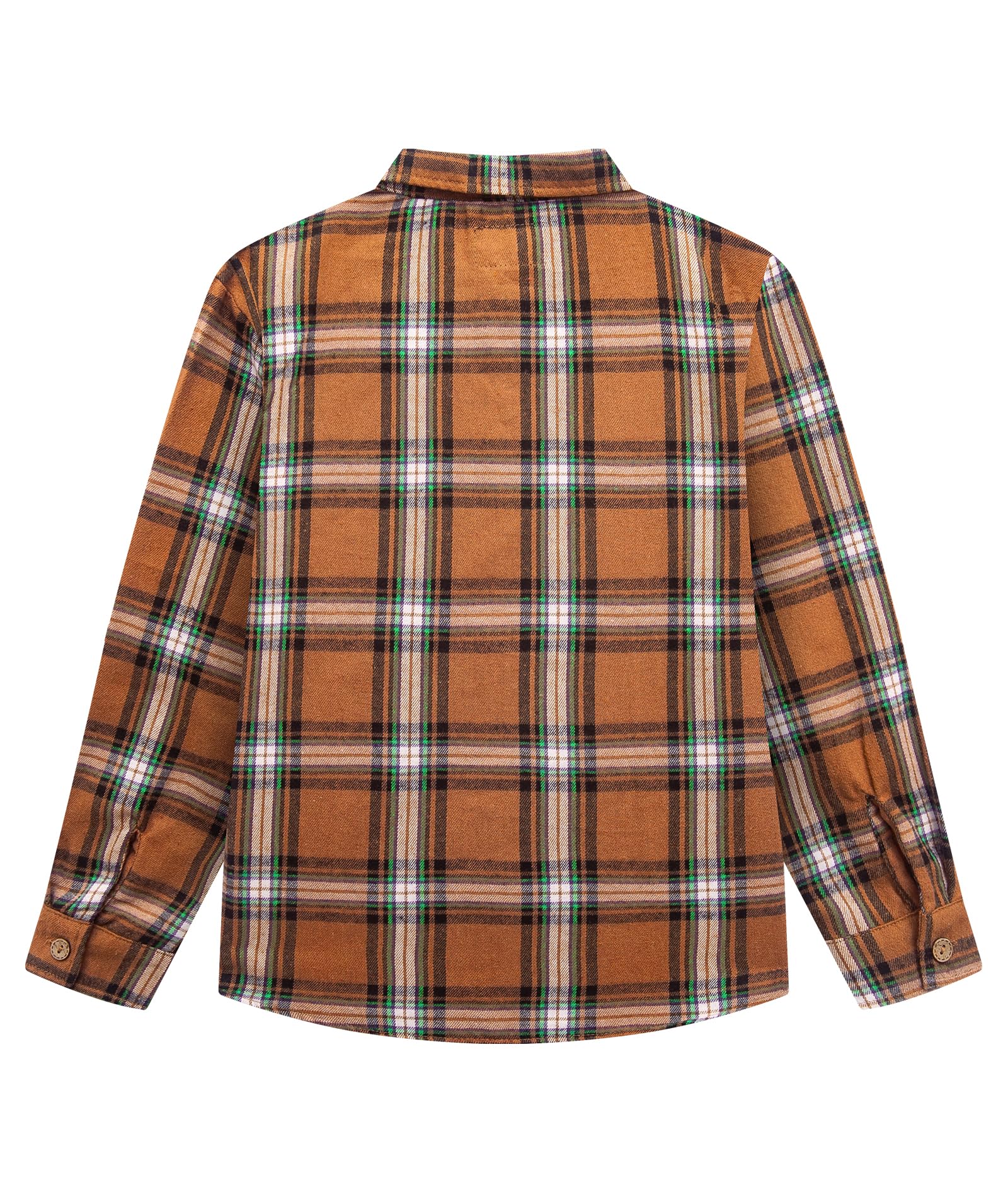 JACKETOWN Hemd Kinder Jungen Langarm Kariertes Hemd Kinder Button Down Casual Top Baumwoll Hemden Kinder Oberteil Shirt Mit Brusttasche