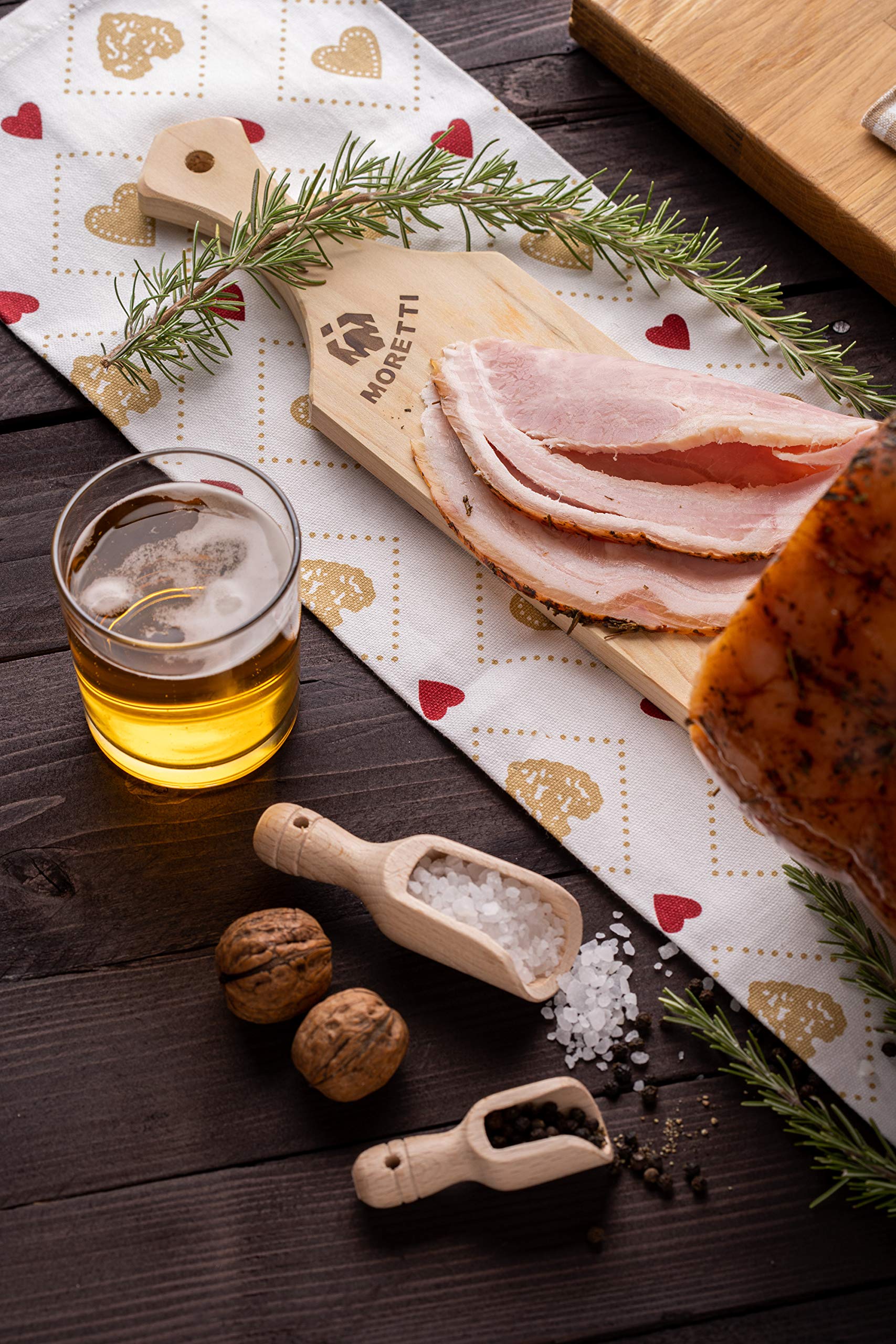 Porchetta di Ariccia IGP 3kg Sottovuoto | Croccante all'esterno | Prodotto Tipico | Senza Glutine | Senza Conservanti | Carne Selezionata di Maiale Italiana | In Regalo Tagliere - 5