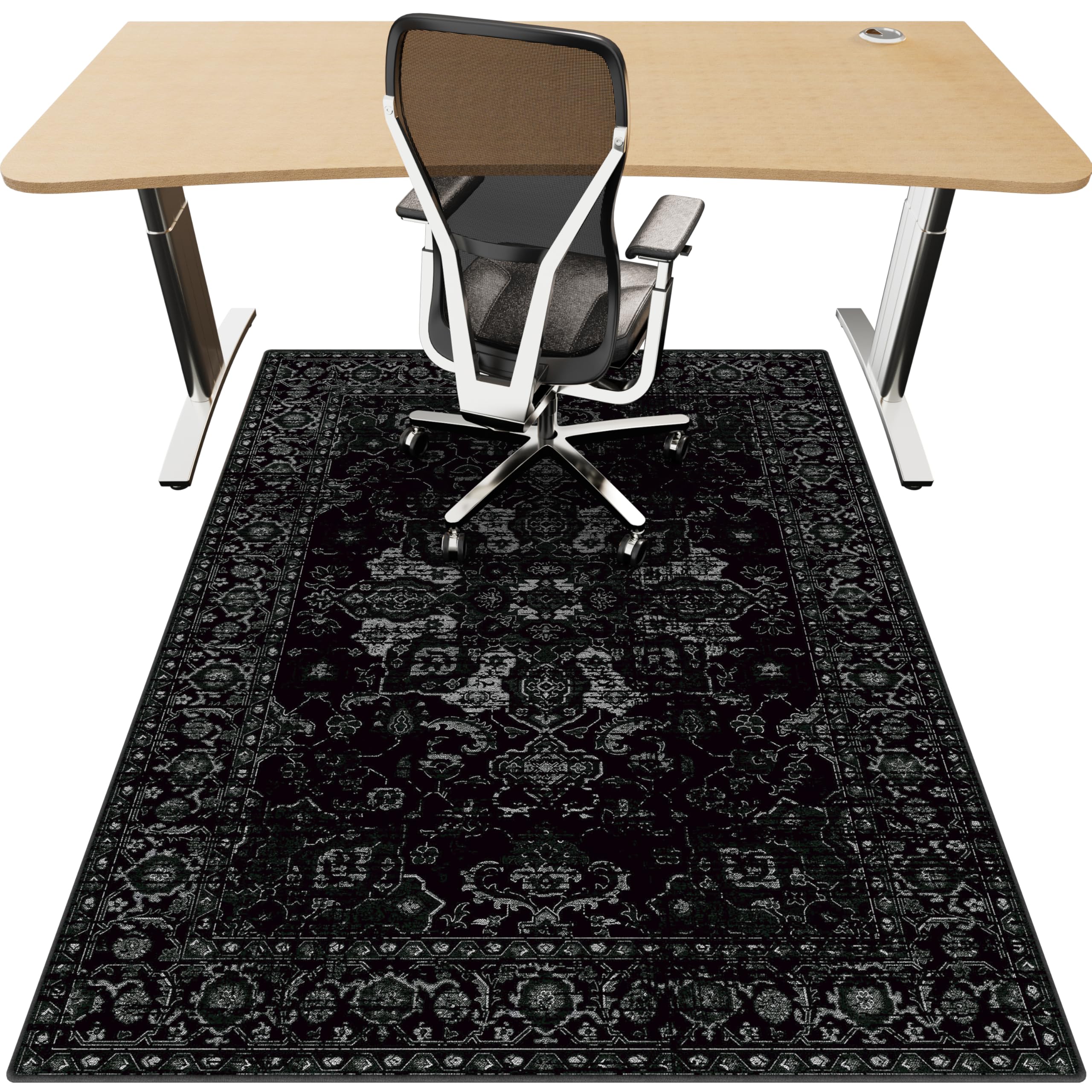 Office Chair Mat for Hardwood Floor 36x48 Desk Chair Mat for Home Office Non-Slip Under Desk Mat for