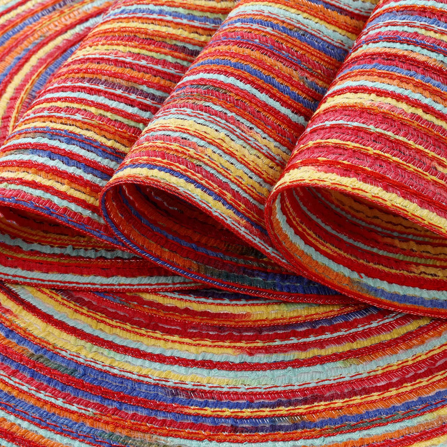 SHACOS Round Placemats and Coasters Set of 6 - Image 3