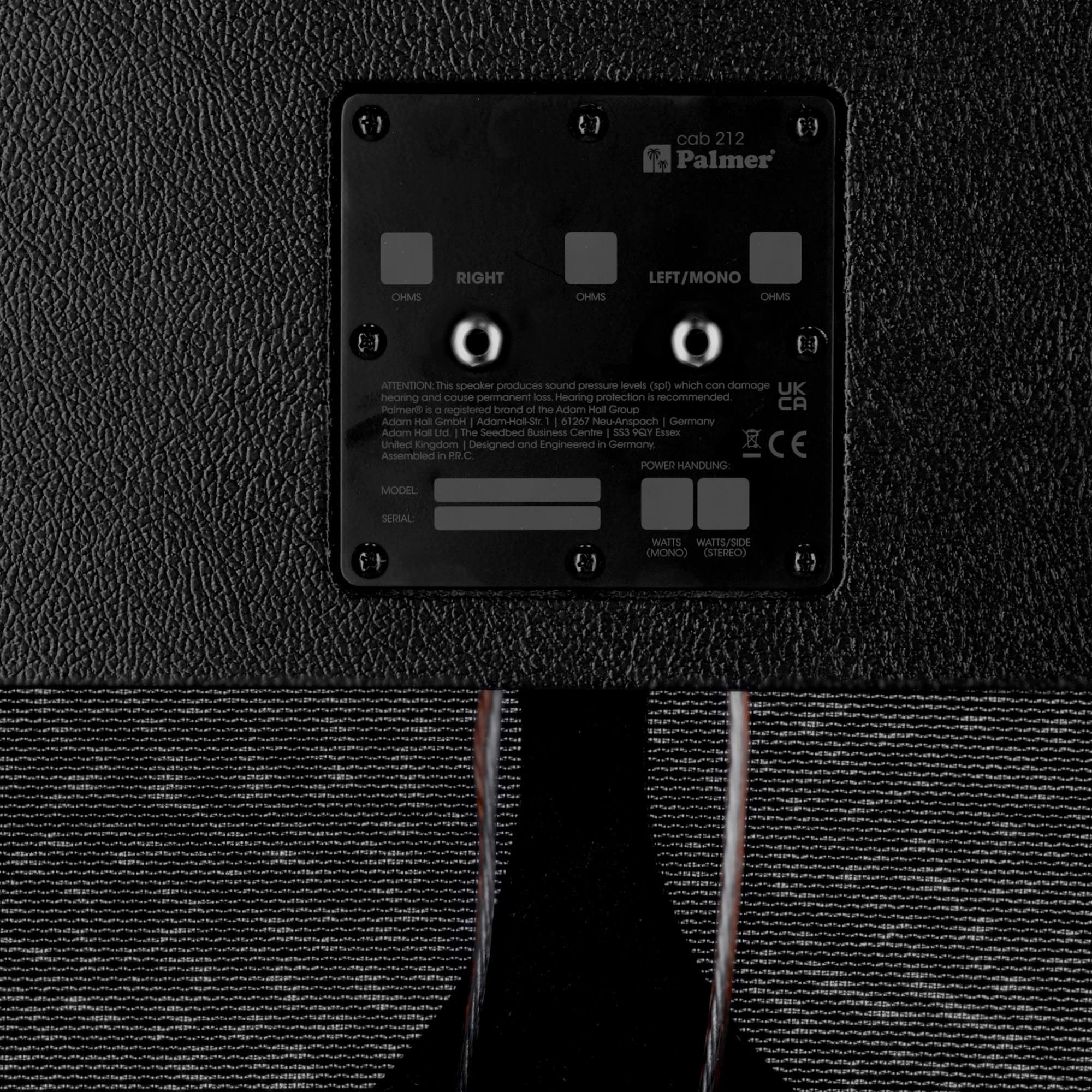 Palmer CAB 212 BX - Gitarren Lautsprecherbox Leergehäuse 2 x 12, Open Back