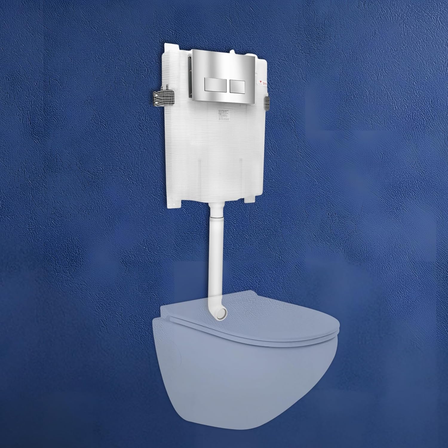 Concealed Flush Tank Installation Diagram