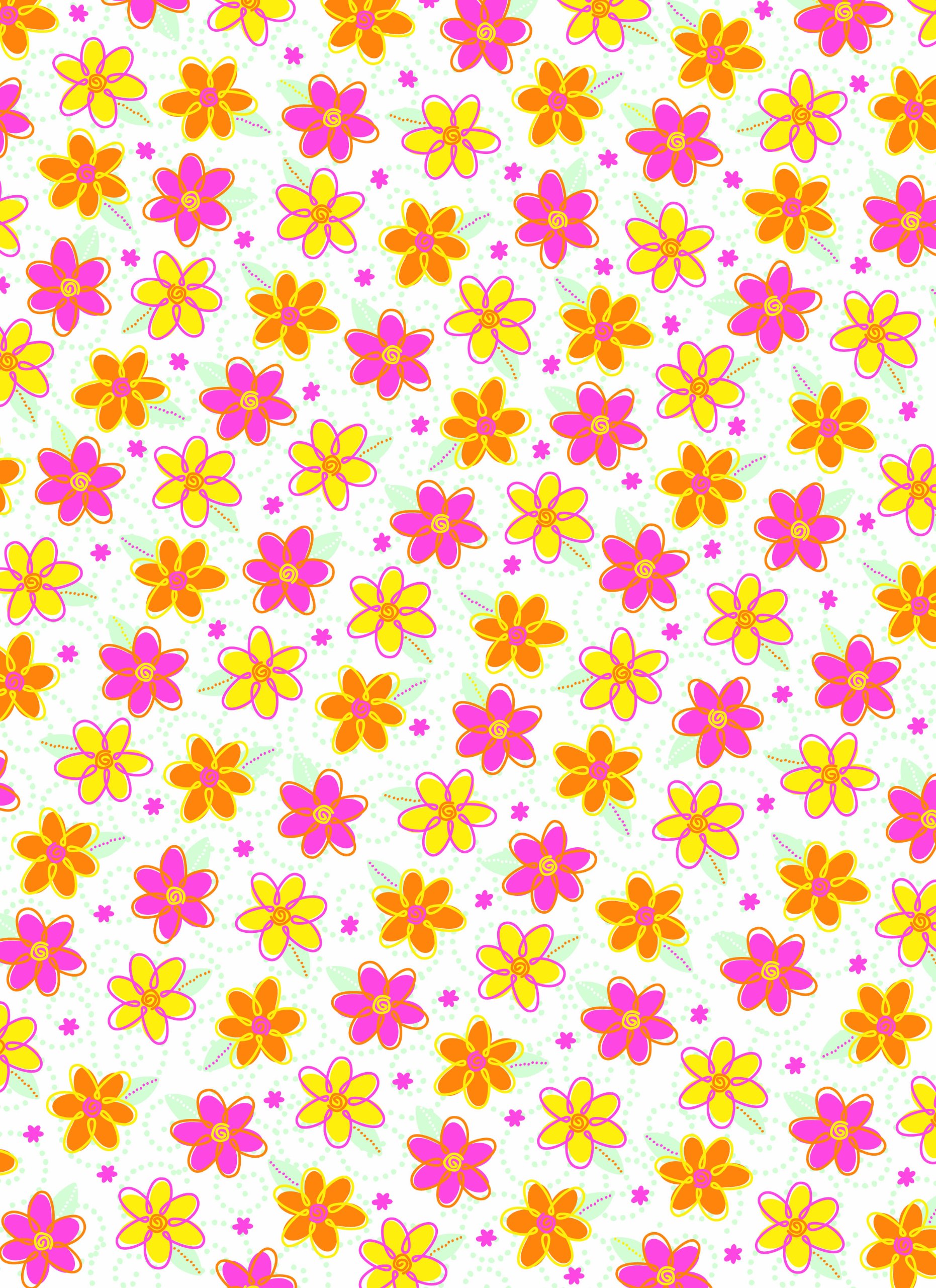 Wilton Random Floral Sugar Sheet