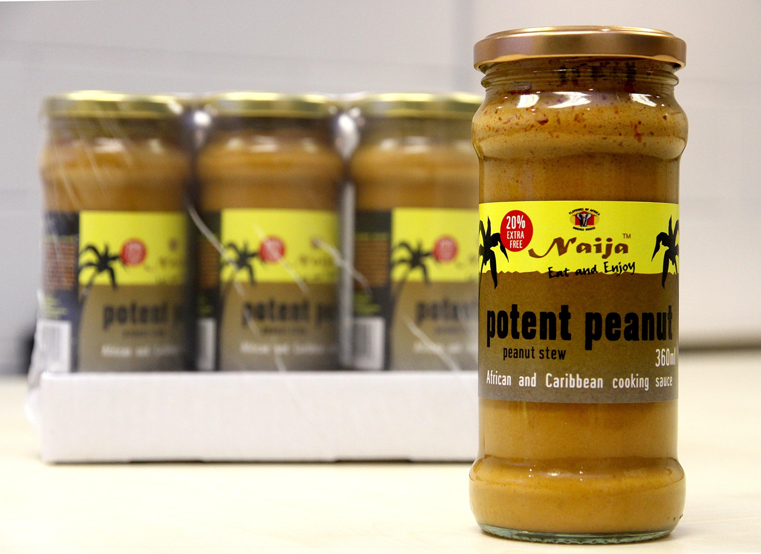 Potent Peanut Cooking Sauce 360ml (Case of 6)